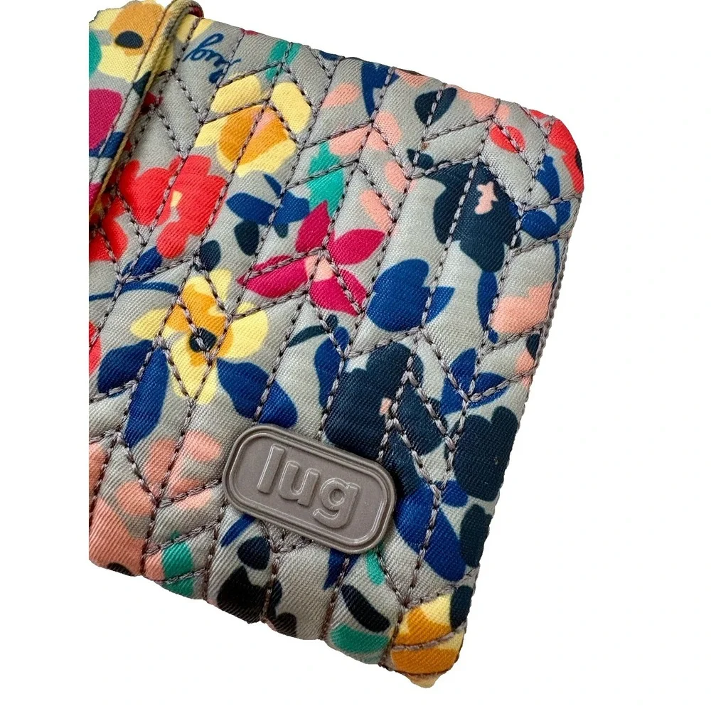 Lug Tram 2 RFID Wallet Wildflower Multicolor Floral Travel 4